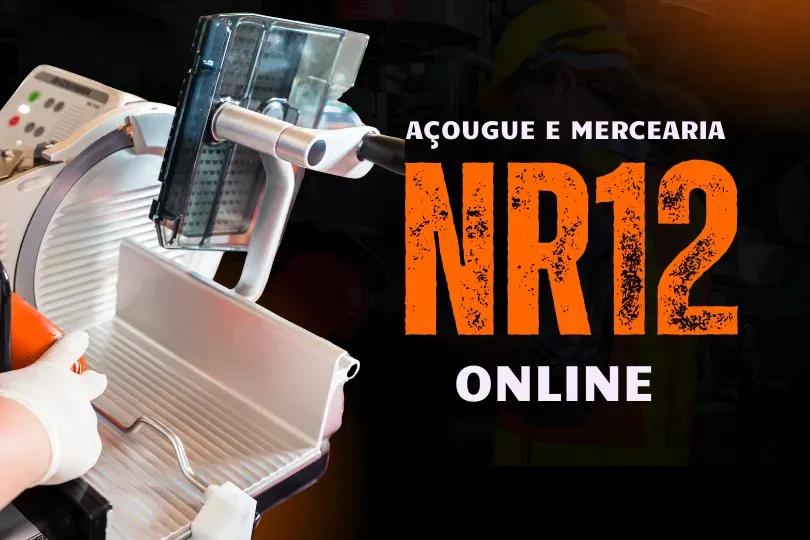 CURSO NR 12 ONLINE MÁQUINAS PARA AÇOUGUE E MERCEARIA