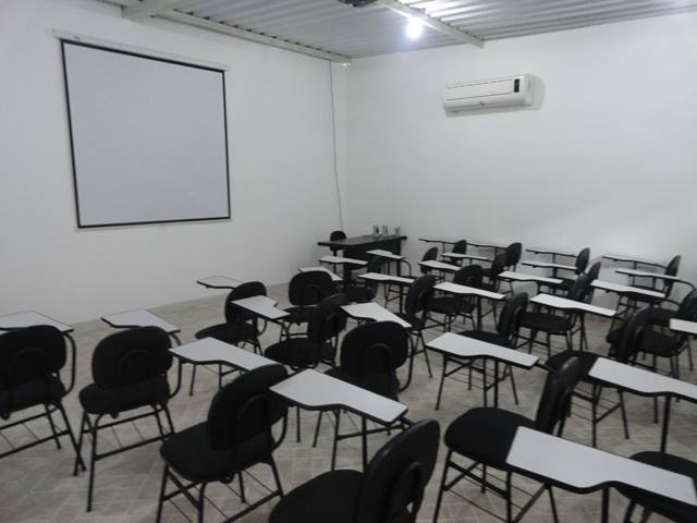salas de aula para curso teorico